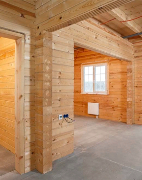 брусовой дом